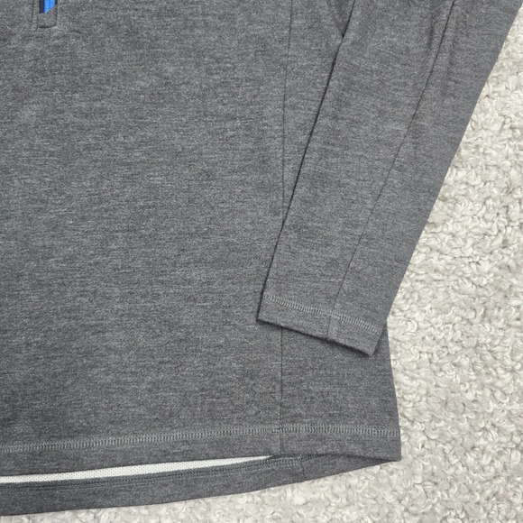 Vineyard Vines Sweater Mens XS Gray Performance 1/4 Zip Long‎ Sleeve Pullover - Picture 2 of 11